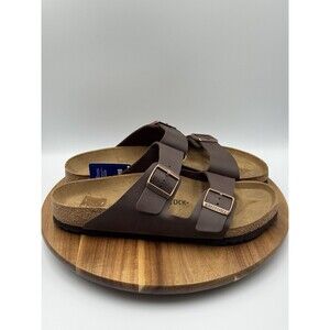 Birkenstock Arizona Men’s BirkoFlor Brown Size EU 44/US 11 New With Tag!